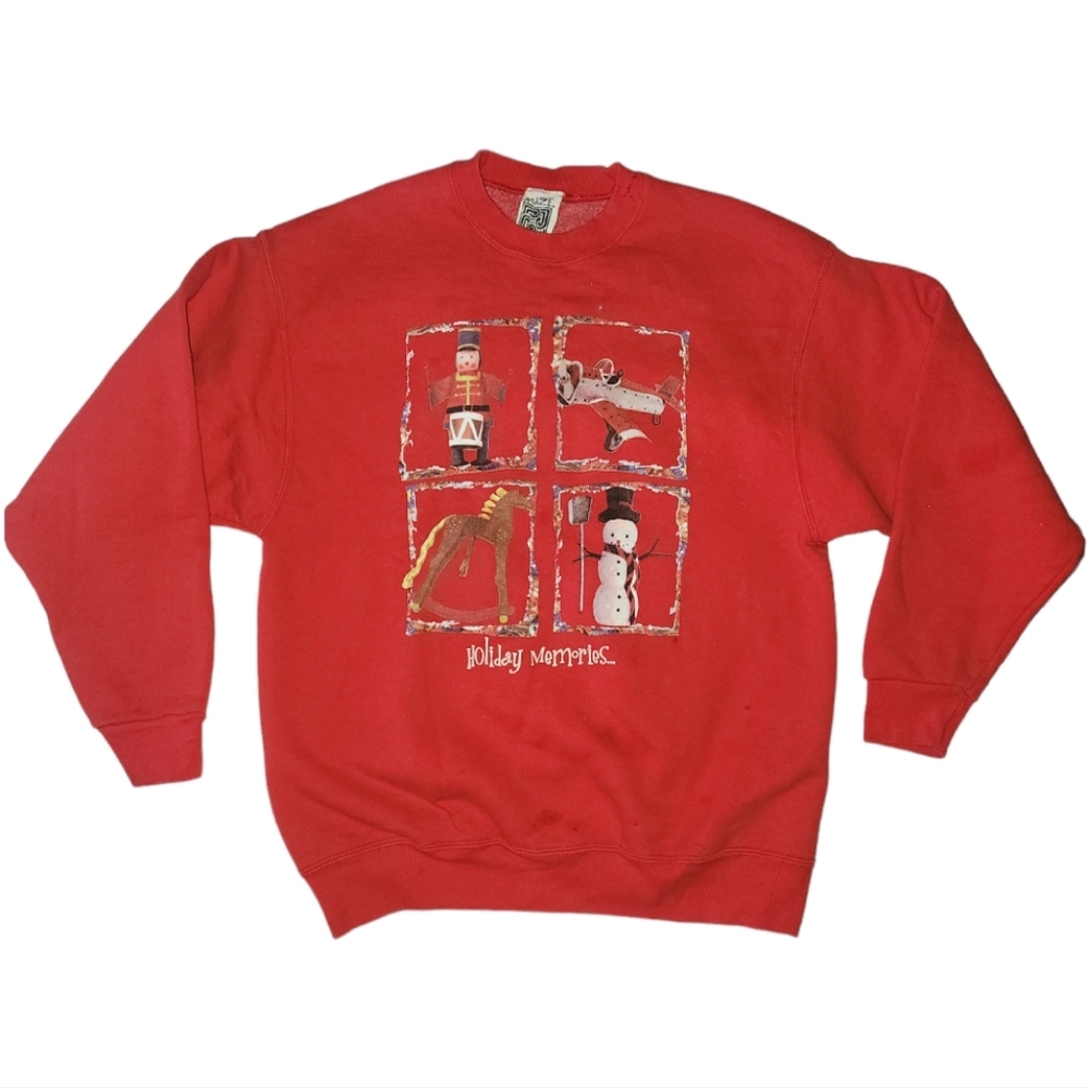 VINTAGE XMAS SWEATER LARGE LIKE NEW‎